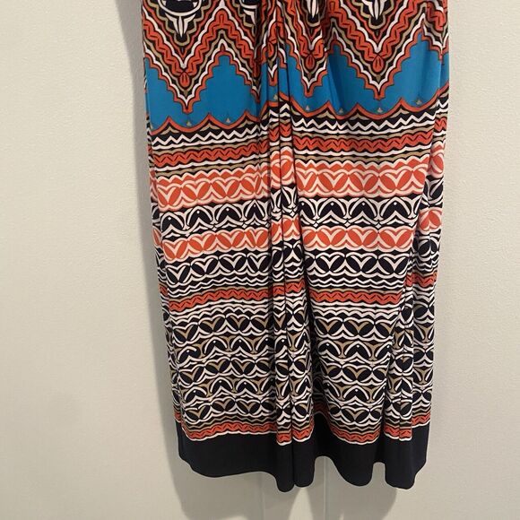 Laundry by Shelli Segal Dress Women Size 2 Shift Sleeveless Twist Front Stretch - Picture 4 of 10